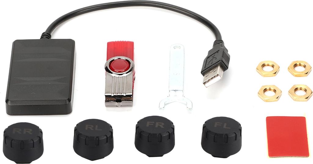 CAR USB - Monitor tlaku v pneumatikách - Systém TPMS - Obrázok produktu 