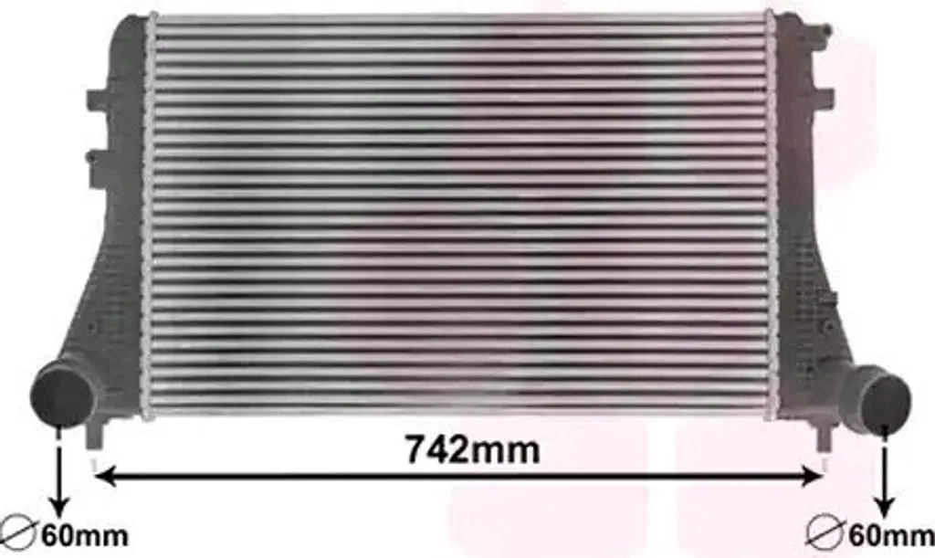 Refroidisseur d'air de suralimentation LLK Intercooler pour VW TIGUAN
