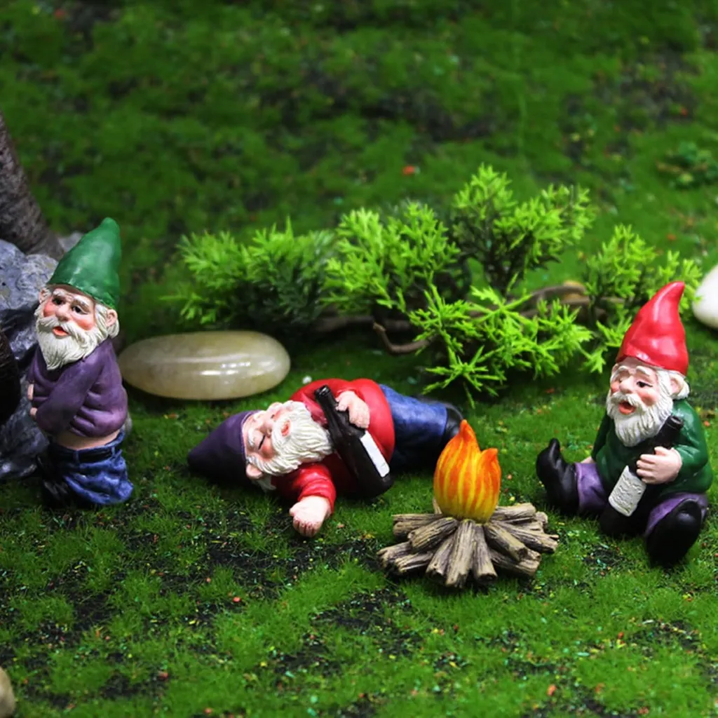 Nains de jardin miniatures - Solution déco originale pour petits espaces