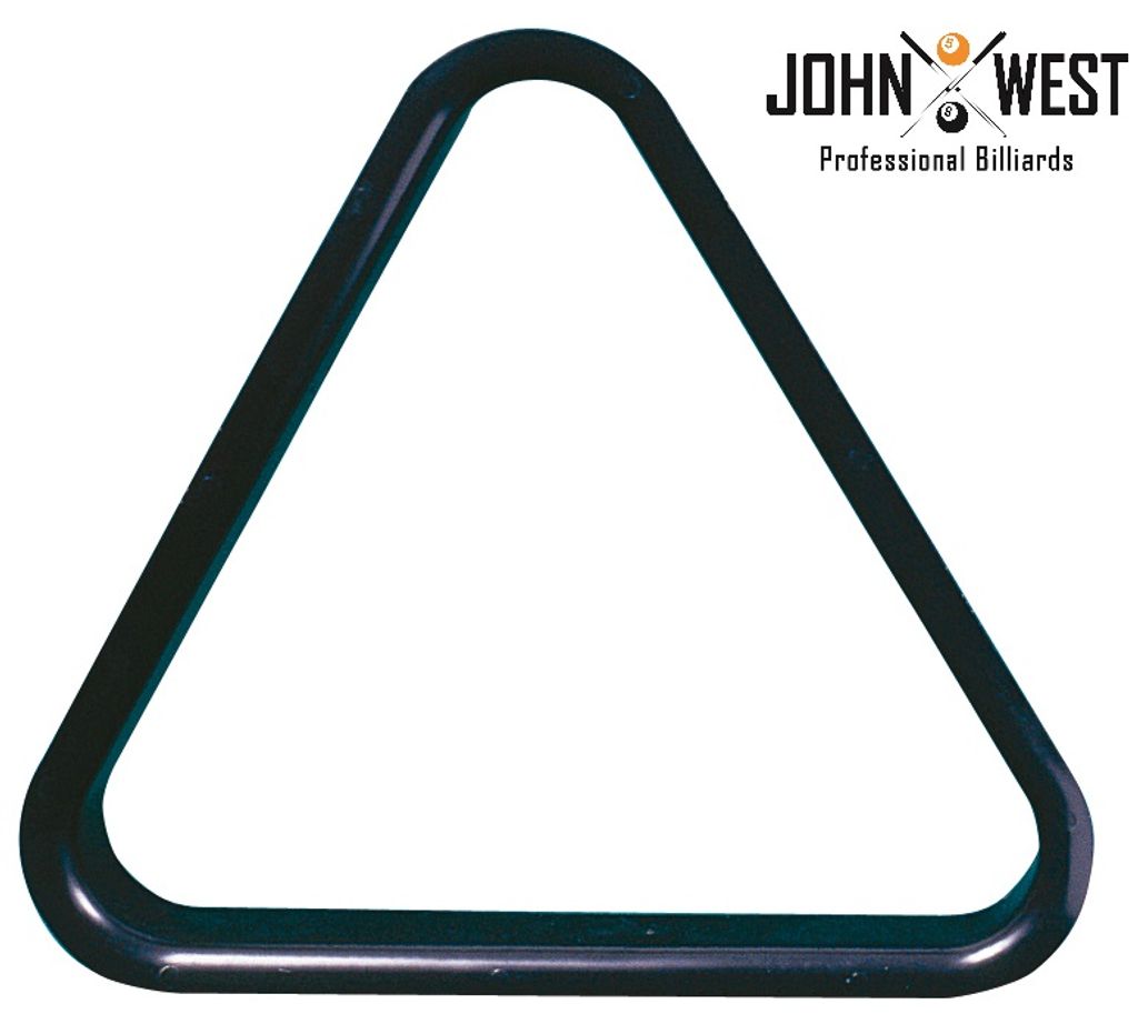 Kugeln John West Billard Set 2 hochwertige Queues JW-2 Triangel 