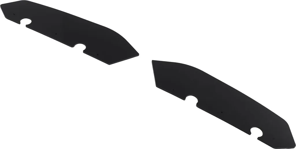 Diffuseur de Lèvre Arrière Noir Brillant Robuste pour SEAT LEON MK3 - 2