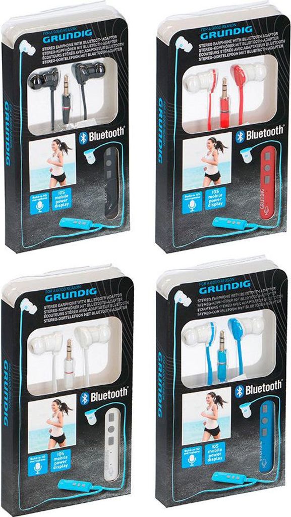 Grundig BT Kopfhörer mit Mikrofon