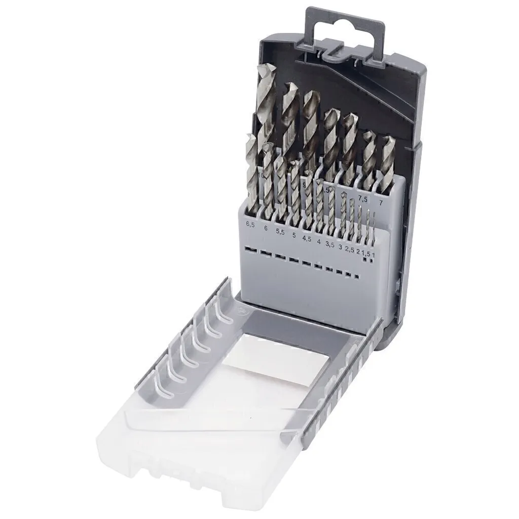 Offerta Set 19 Punte Kraftwerk 11904 HSS-G Rettificate 1-10mm