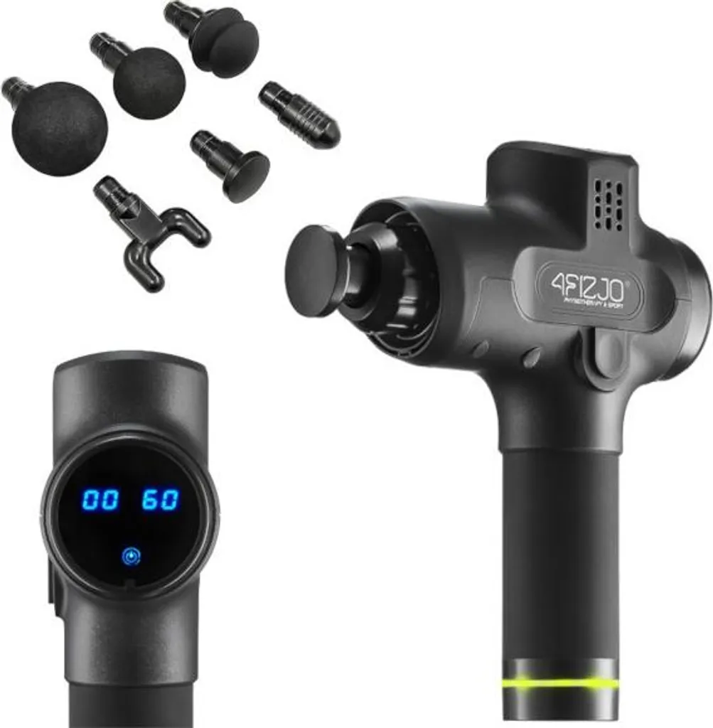 Pistolet de Massage 4FIZJO PRO+ : Puissance et Précision de Récupération