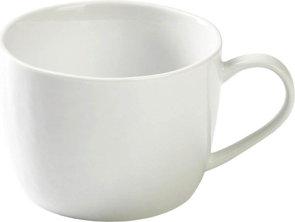 Piana Kaffee-/Teetasse Porzellan, weiß H 7 cm, D 9,5 cm Produktbild 