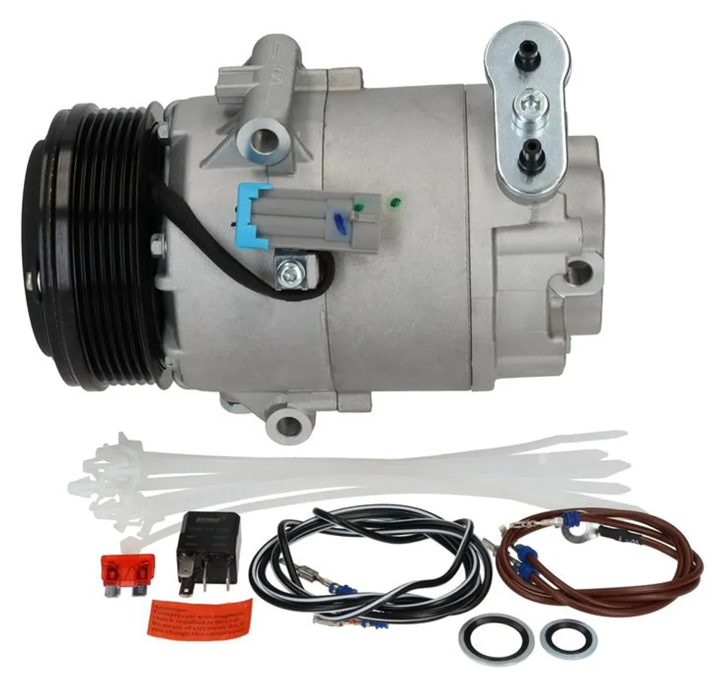 Compresseur clim 12V BOSCH Ø 105 mm - Pièce auto pour Opel Astra G et H