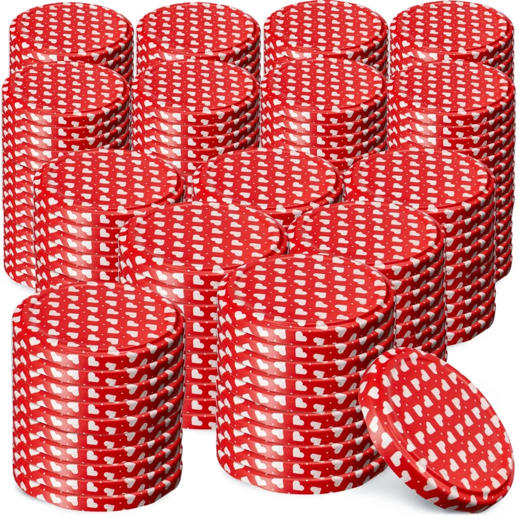 Coperchi Decorati 66mm KADAX Valsta - 200 Pezzi per Idee Regalo