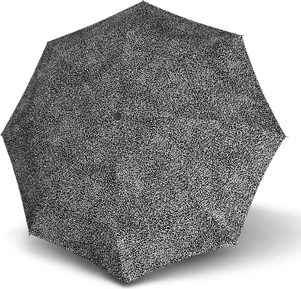 Parapluie de Poche Automatique Knirps T.205 Nuno Snow Noir Compact
