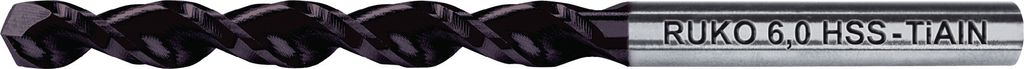 Ruko Spiralbohrer DIN338 TL3000 Durchmesser 3,7mm HSS-G TiAIN - 258037F