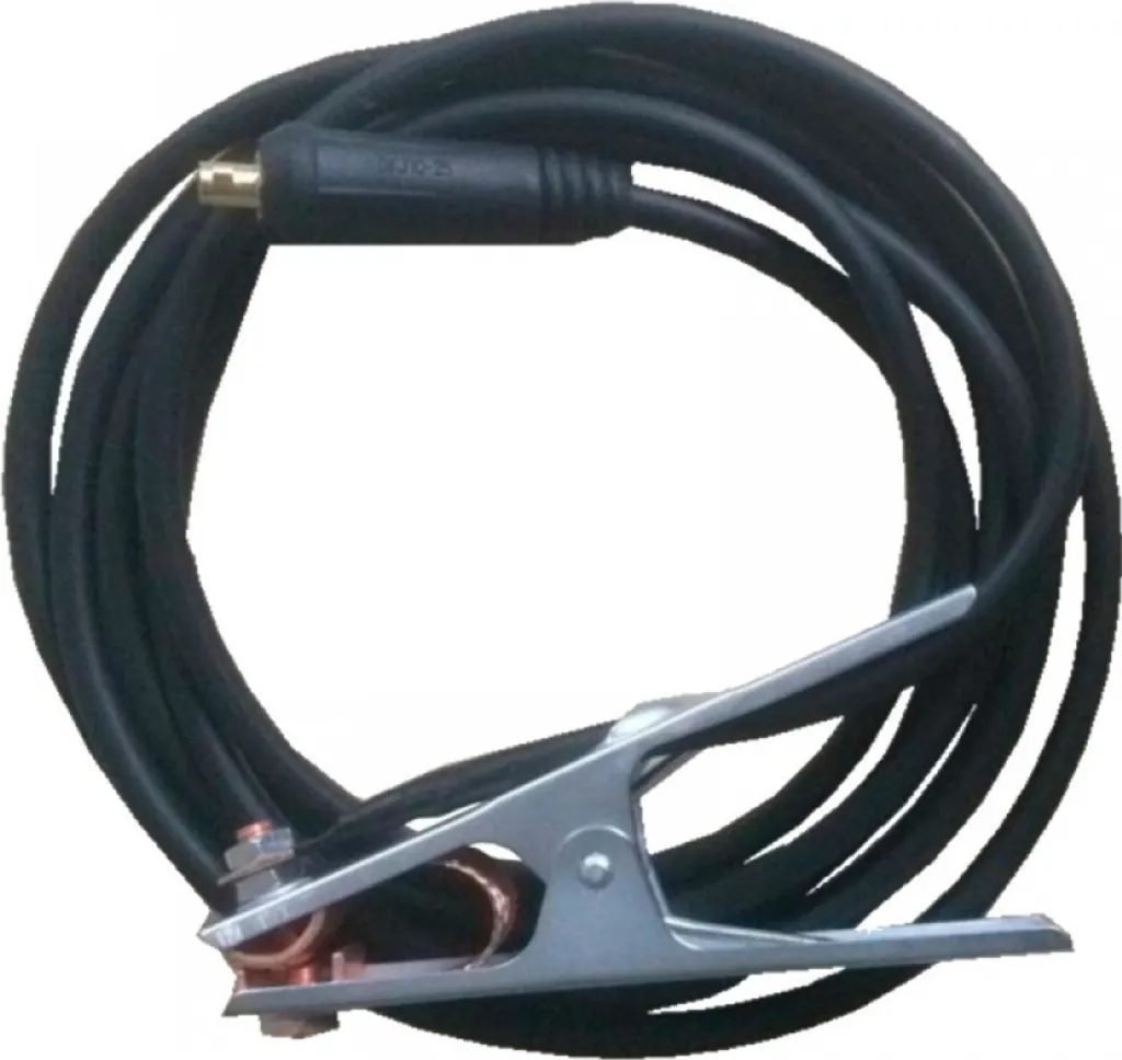 Câble de Masse pour Poste à Souder 3M 25mm2 Fiche DKJ200 Robuste