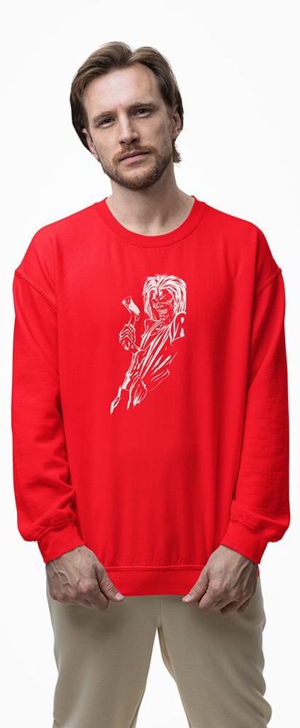 D&B Design Uni Pullover SWZN00001 Eddie Rot-Größe S