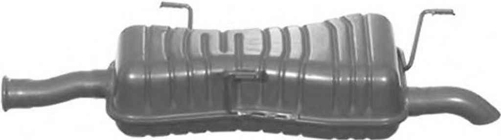 VEGAZ PGS-236 Endschalldämpfer passend für PEUGEOT 306 Break (7E, N3, N5) Auspuff