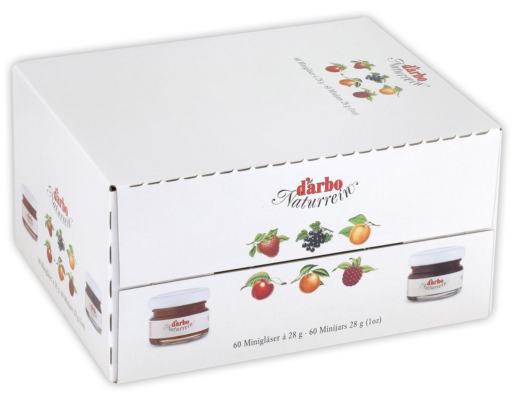 d’arbo 1120976004 d’arbo Naturrein Himbeer Konfitüre, 60 Immagine del prodotto 
