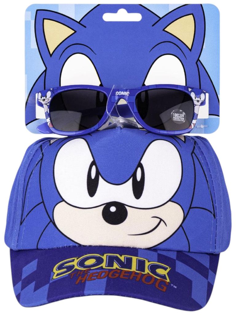Sonic The Hedgehog Set Mütze + Sonnenbrille Produktbild 