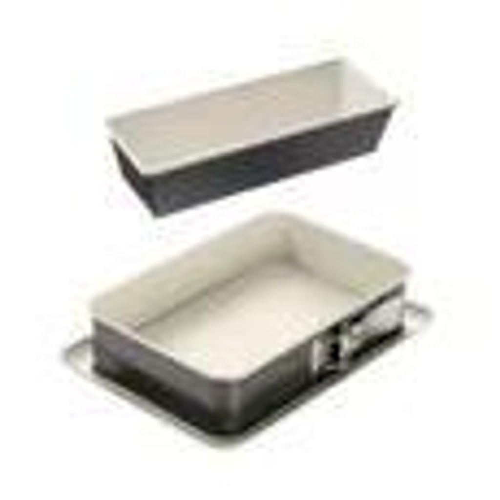 Kuchenform und rechteckige Backform – DR OETKER – Back Trend – 30 cm und 28 x 18 cm