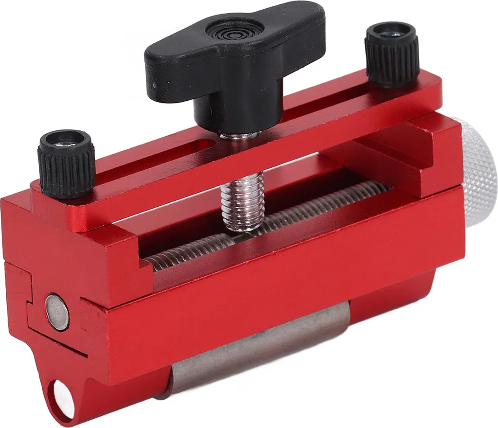 Aiguiseur à angle fixe pour ciseaux à bois, support de meule en acier - 7