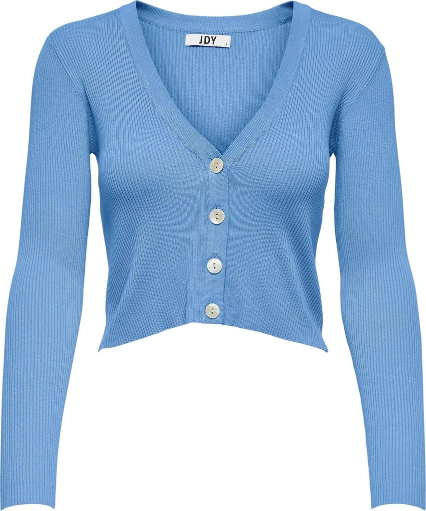 JDY Kurze Dünne Strickjacke Langarm V-Ausschnitt Knitted Cardigan JDYDONNEL Größe: XXL