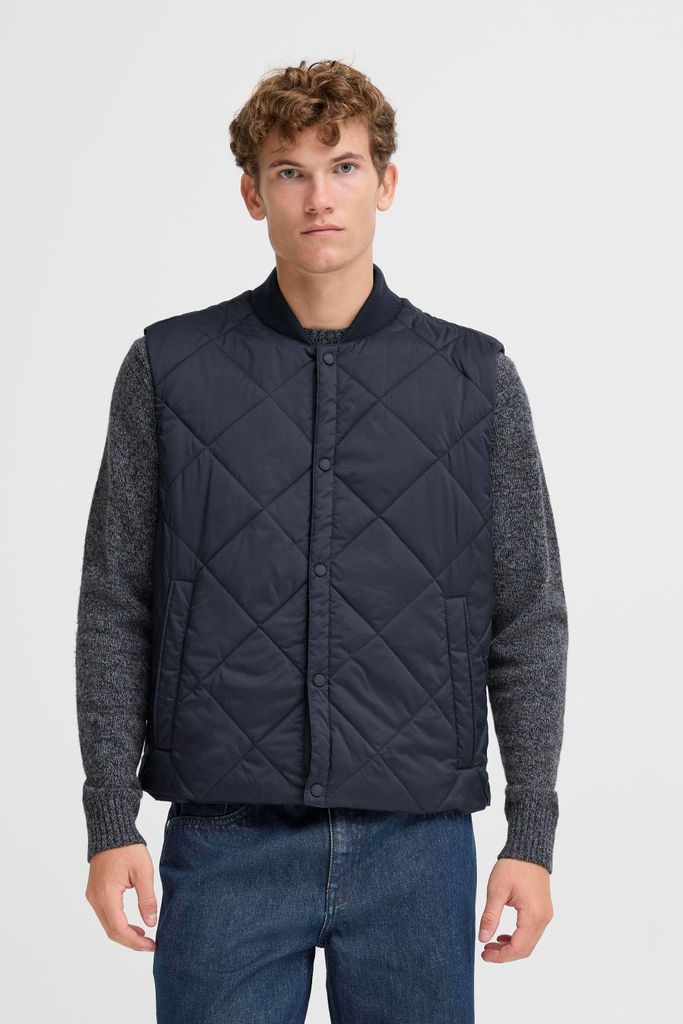 Casual Friday CFARNELL Herren Weste Steppweste Outdoor Weste regular fit