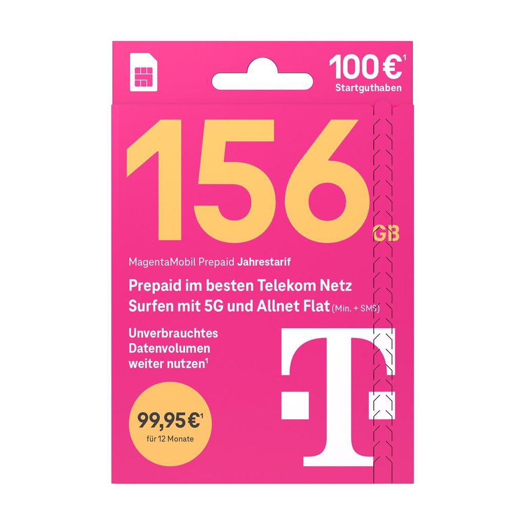 MagentaMobil Prepaid Jahrestarif