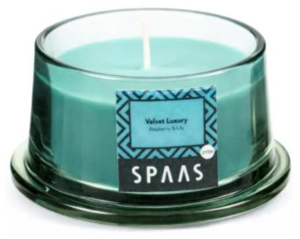 Ambiance spa à la maison avec le lot de 12 bougies parfumées Spaas 9 cm