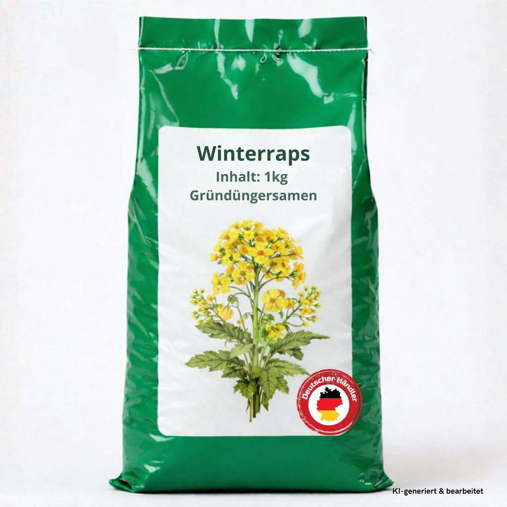 Samenshop24® Futterraps / Winterraps, Bodenkur & Produktbild 