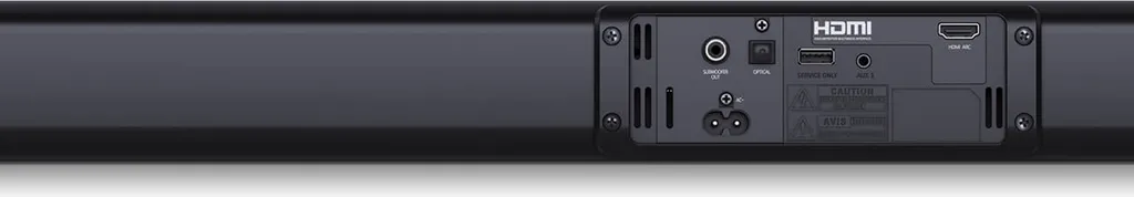 Soundbar Sharp HT-SB110 Slim 2.0 90W Bluetooth - Upgrade Audio TV Gaming - 4