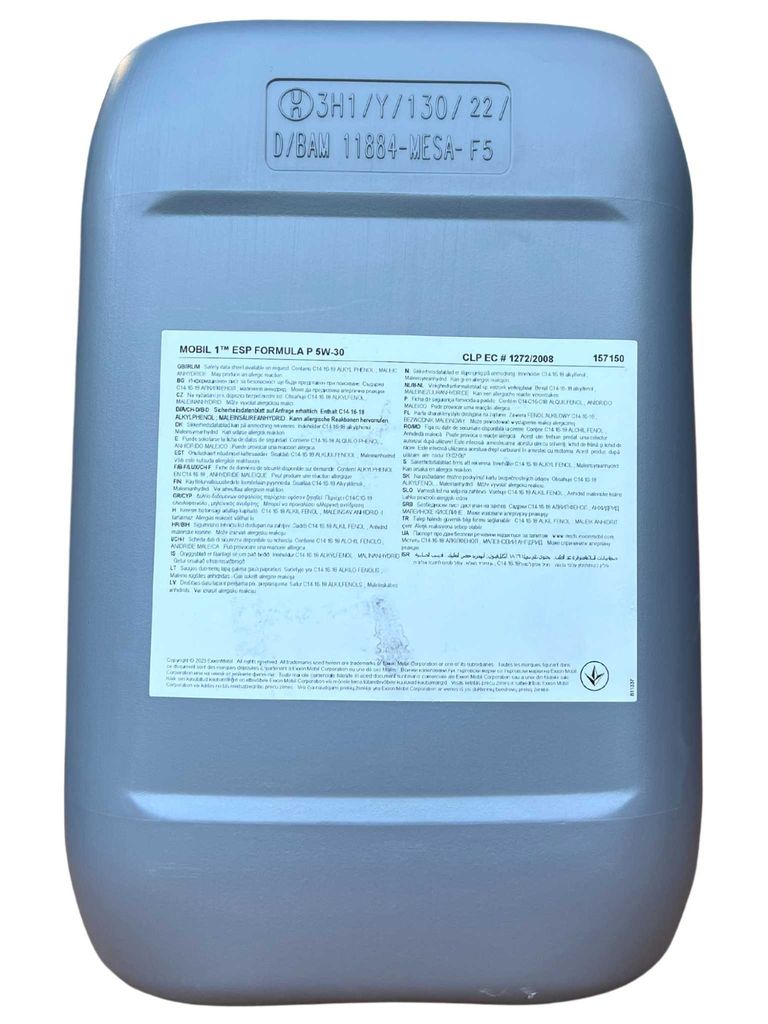 Mobil 1 ESP Formula P 5W-30 20 Liter Produktbild 4