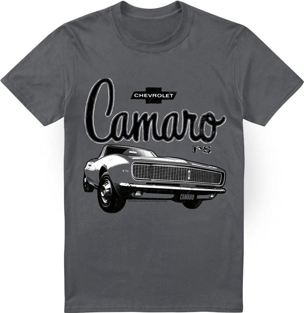 Chevrolet - T-Shirt für Herren/Damen Uni TV26161 (L) (Holzkohle)