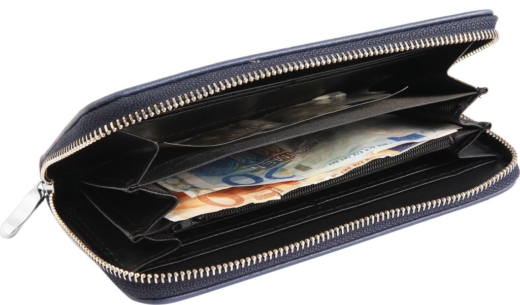 Cham Cham Damen Geldbörse aus Kunstlederion mit Anker Produktbild 