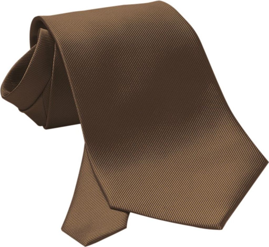 Krawatte, Binder, Farbe toffee, 100% Polyester, 210g/m² Produktbild 