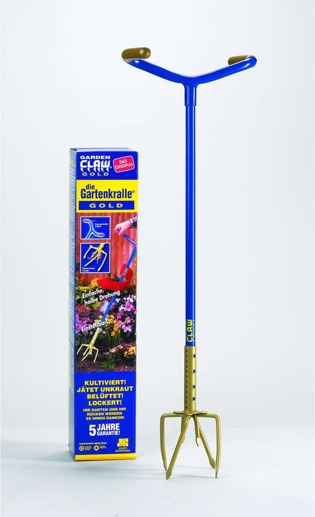 GardenClaw Gold et Mini Griffe de Jardinage - Kit Entretien des Sols