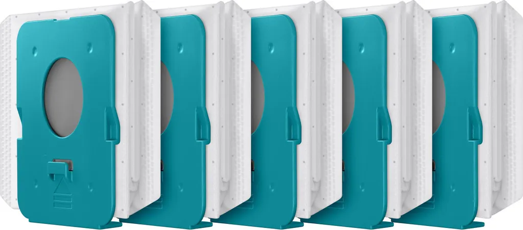 Lot de 5 Sacs Aspirateur Samsung VCA-ADB952 2 Litres Haute Filtration