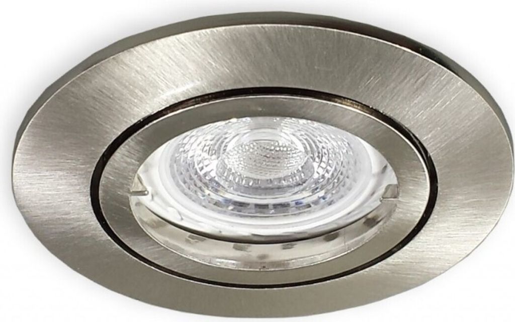 C-Light LED Spot Set 68mm Lochbohrung alu gebürstet 12V 3 x 5,5W neutral weiß
