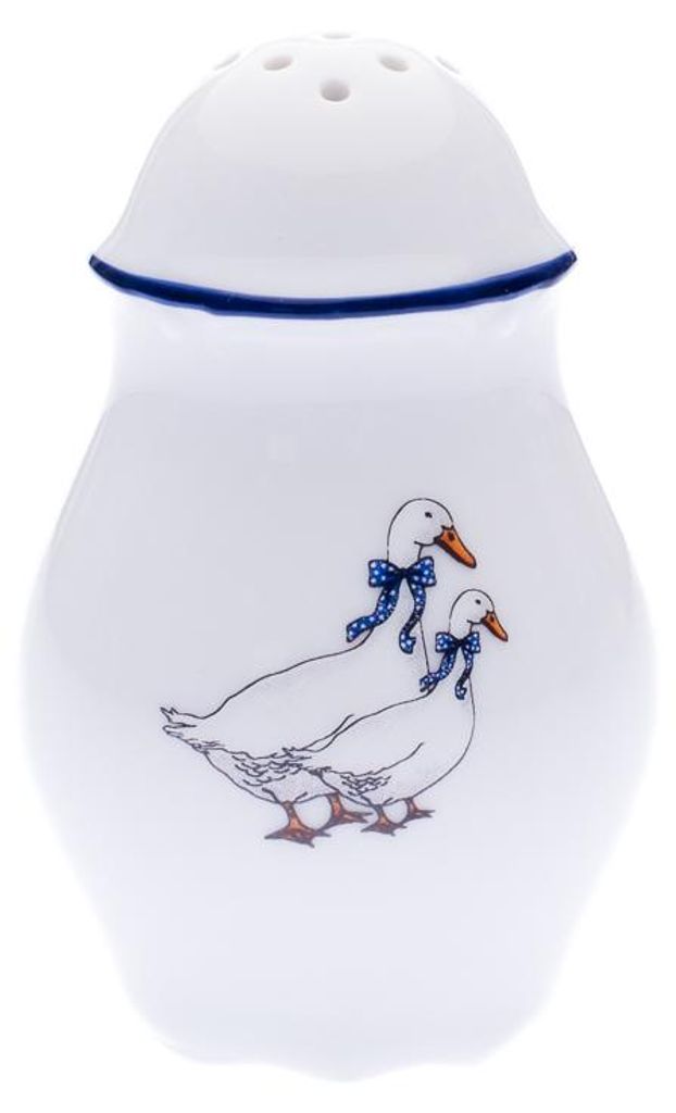 Porcelánová soľnička, značka Constance, motív husí, český Obrázok produktu 
