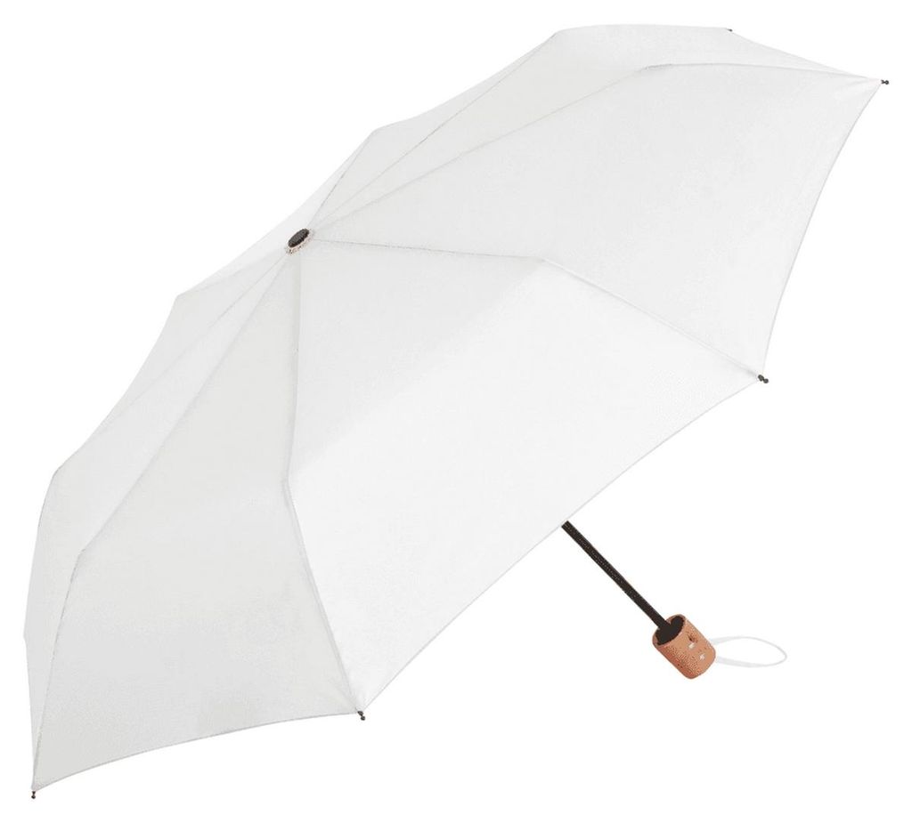 Fare - "OekoBrella" WaterSAVE Taschenschirm LT6179 (25,5 cm x 98 cm) (Naturweiß)