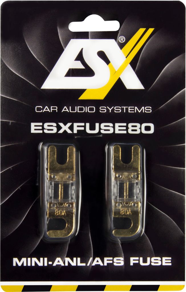 ESX | MINI-ANL Sicherungen 80A | 2 Stück Produktbild 