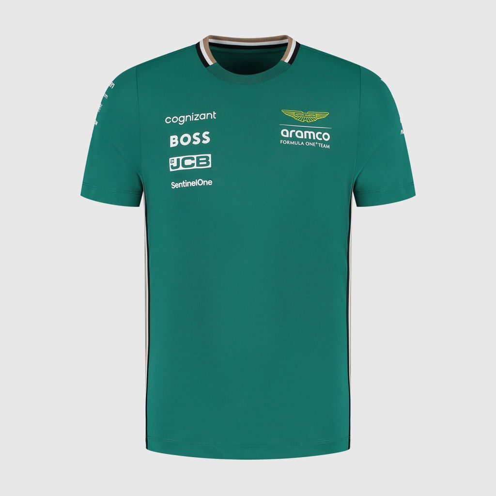 Aston Martin AMF1, Team-Shirt, grün  L Produktbild 