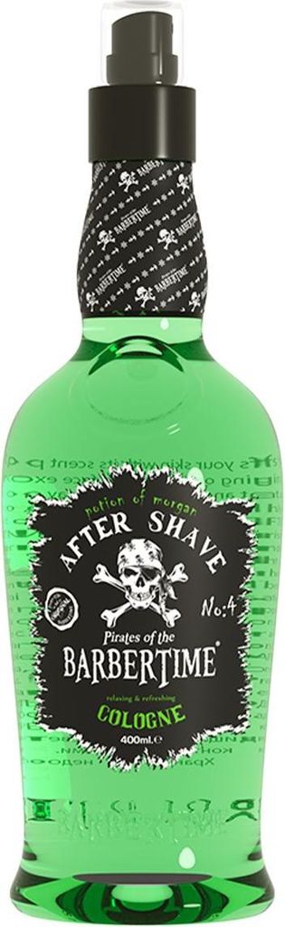 BARBERTIME Colonia Dopobarba 400ml N. 4 Pozione di Morgan Immagine del prodotto 
