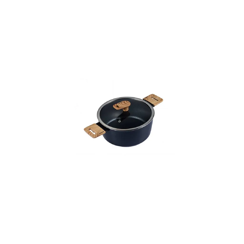 Cocotte induction 20cm SCHÄFER Maple Wood Noir antiadhésive
