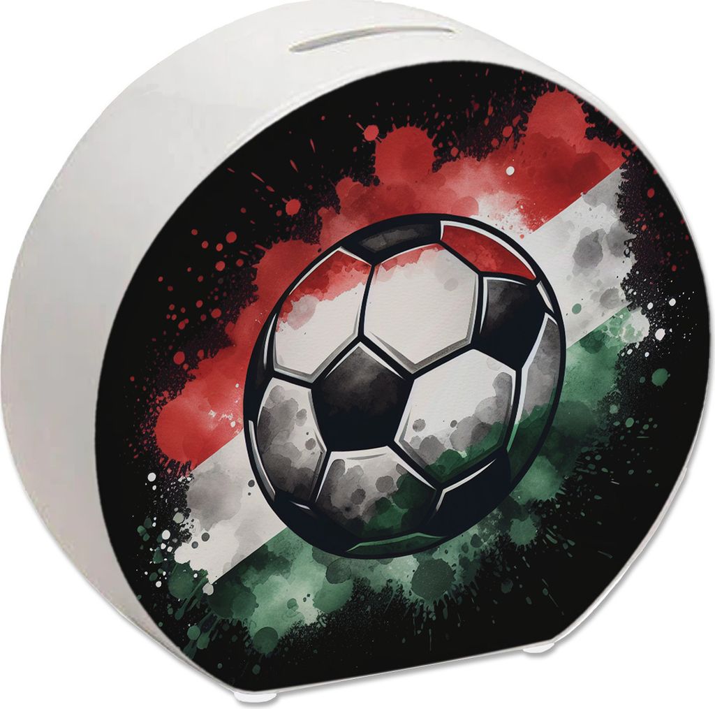 Fußball Ungarn Flagge Spardose