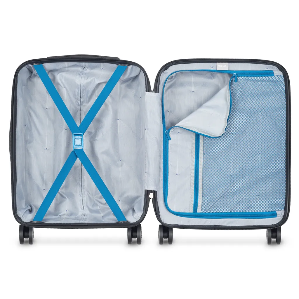 Delsey Comete Plus 55 Lightblue: Il Trolley Cabina Chic e Leggero - 5