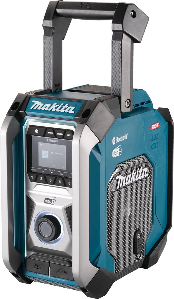 Akku-Baustellenradio MR007GZ (blau, 18V - 40V) Produktbild 