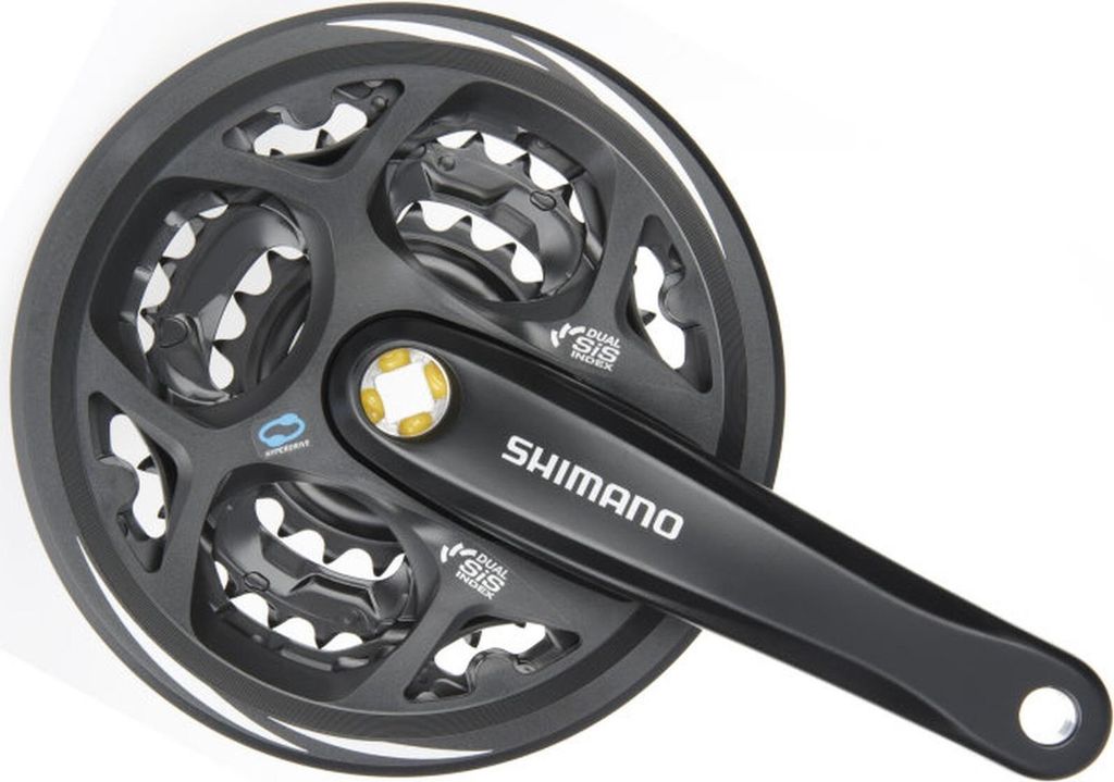 Shimano Cranket Altus M311 7 8v 22 32 42T -5 mm vertieft Produktbild 