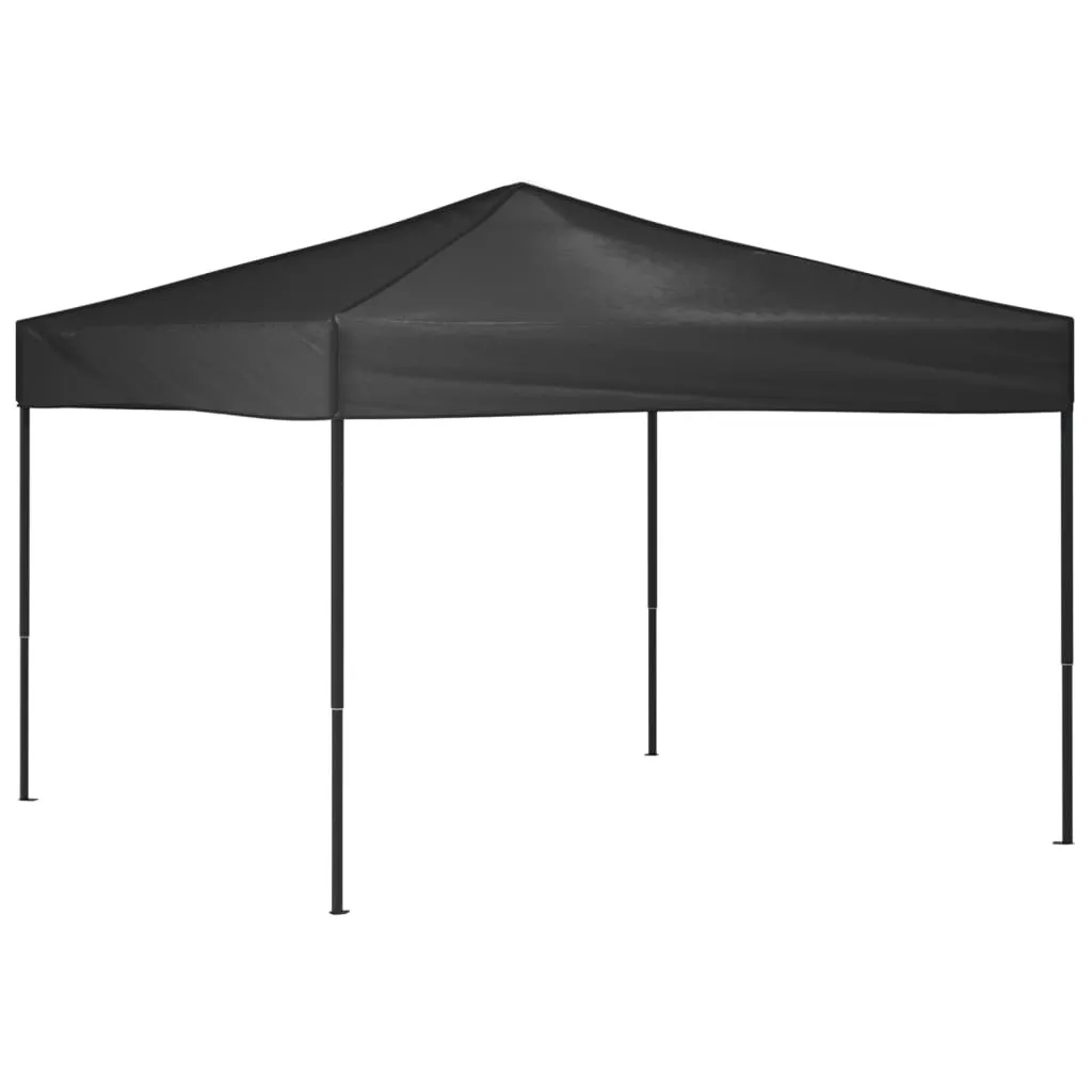 vidaXL Tenda Pieghevole 3x3 Antracite: Gazebo Pop-Up Robusto da Esterno