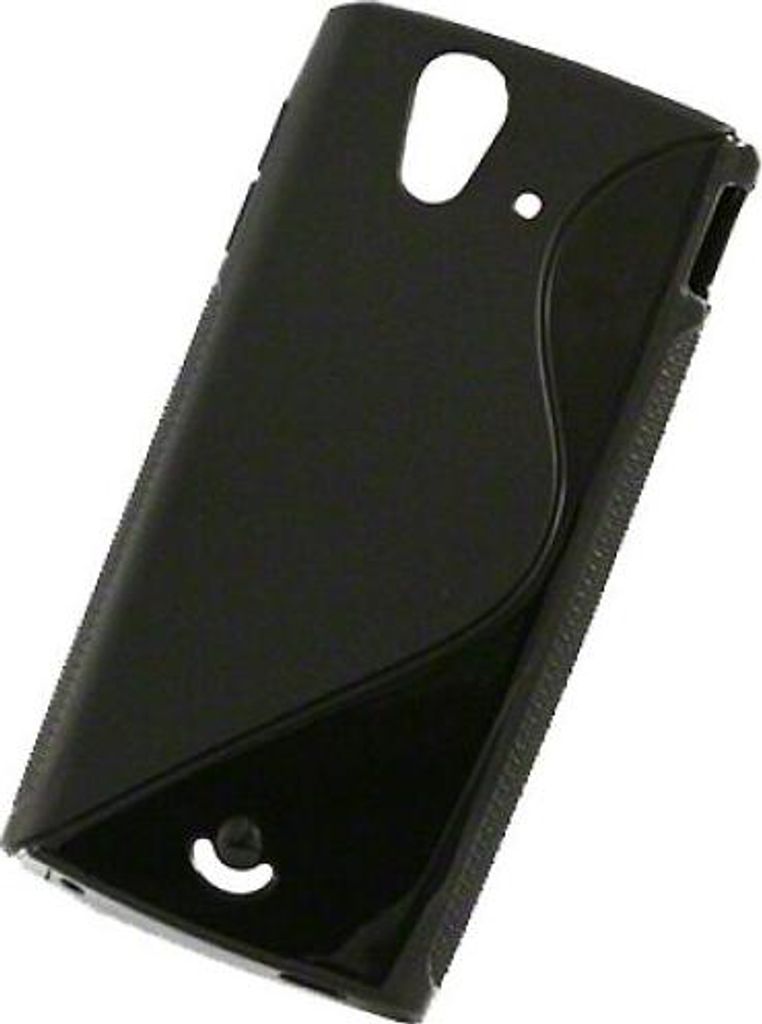 Silikonhülle S-Line für Sony Ericsson ST18i Xperia Ray schwarz