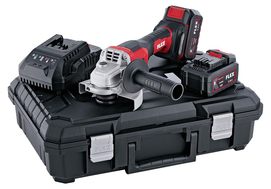 FLEX Akku Winkelschleifer Set L 125 18.0-EC LD/5.0 Light Image du produit 