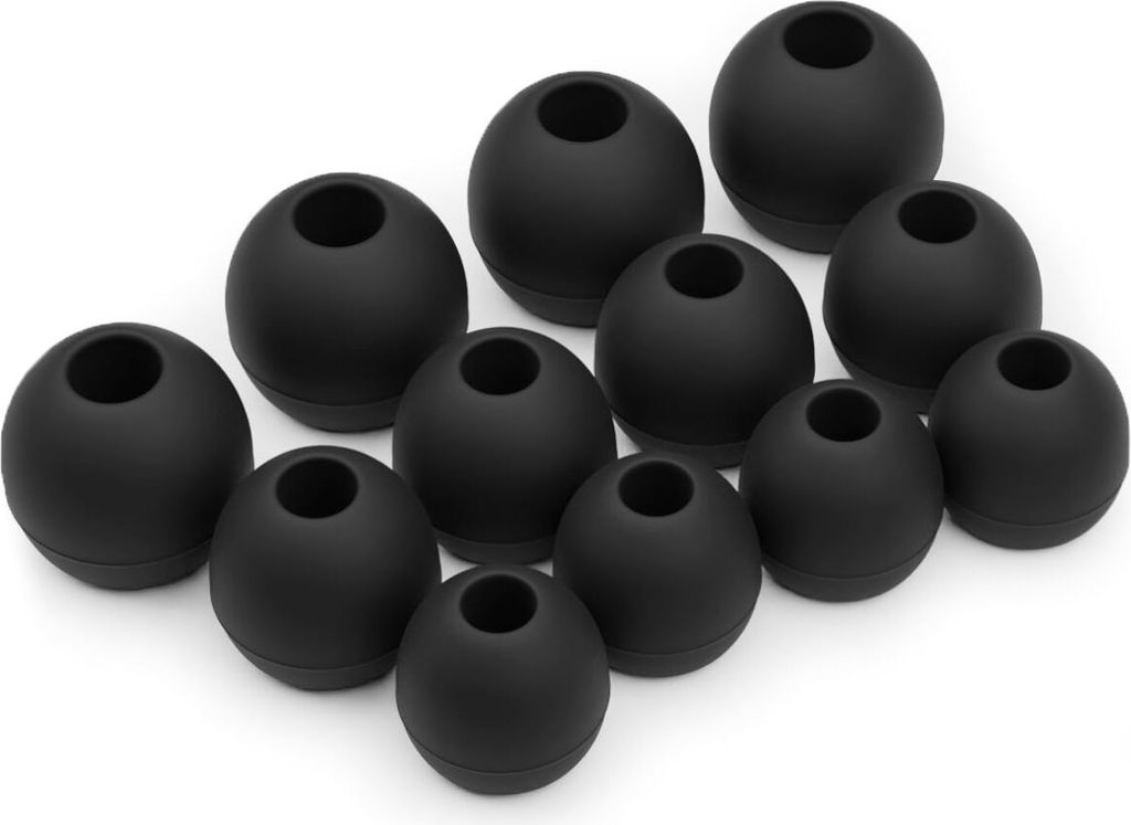 12 x Silikon Ohrstöpsel Ohrhörer Gummi Tipps Für BEATs BEATsX, urBEATs, Flex Kopfhörer Ohrhörer