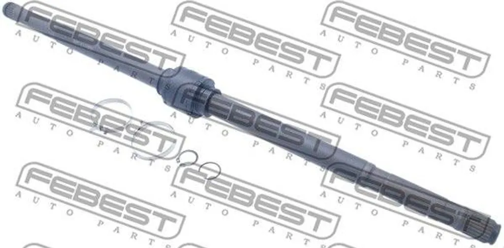 Arbre d'entraînement FEBEST renforcé pour Nissan OE 39204BC525 - Qualité
