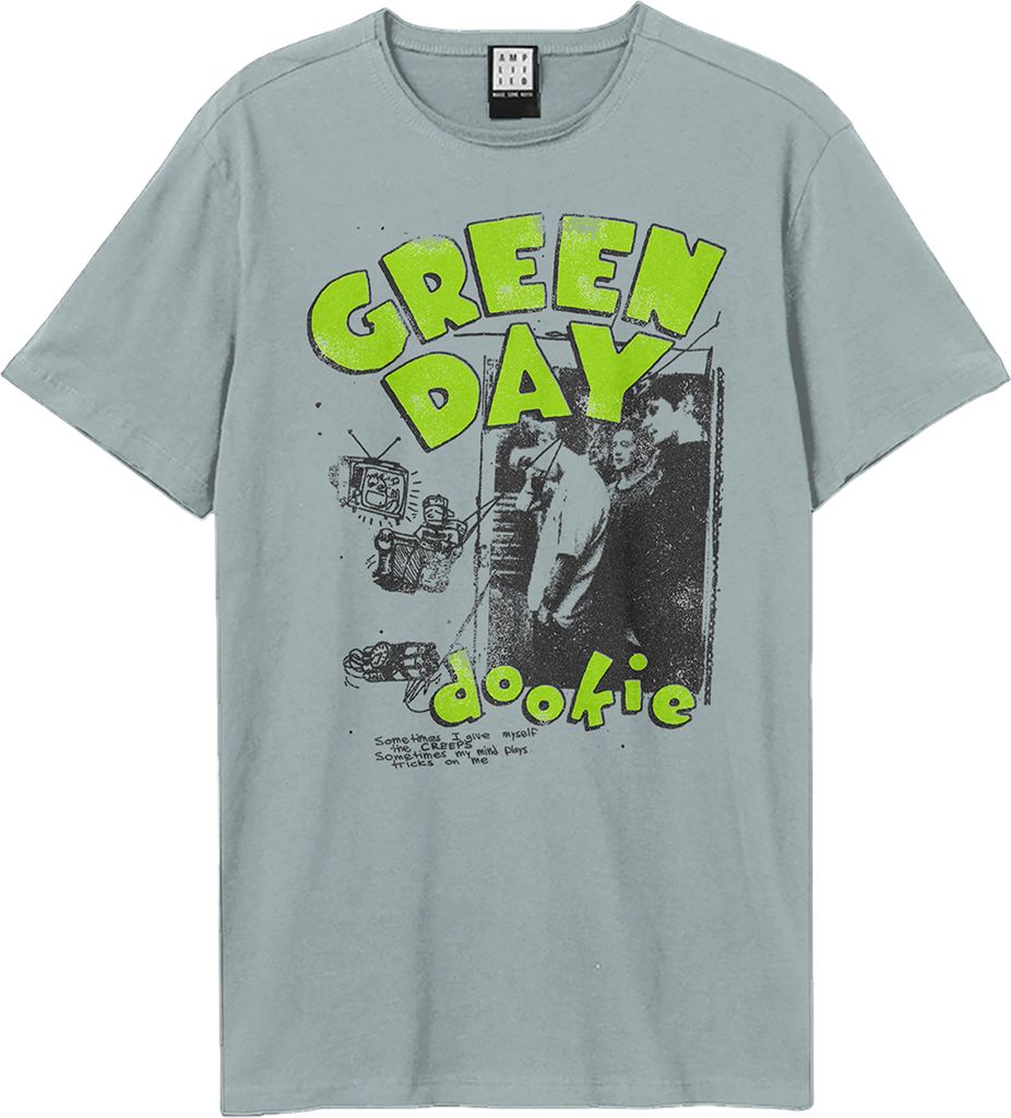Amplified - "Dookie Sketch" T-Shirt für Herren/Damen Uni GD1939 (XS) (seltsames Blau)