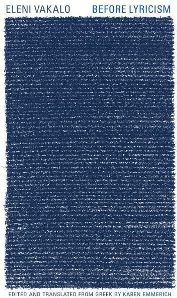 Before Lyricism – Lingua: Inglese